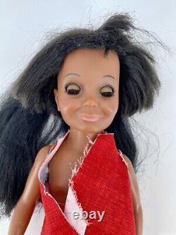 Vintage 1969 Ideal African American TRESSY by CRISSY FAMILY Doll Growing Hair AA