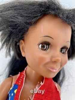 Vintage 1969 Ideal African American TRESSY by CRISSY FAMILY Doll Growing Hair AA