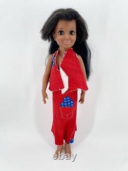 Vintage 1969 Ideal African American TRESSY by CRISSY FAMILY Doll Growing Hair AA