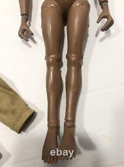 Vintage 1970 Hasbro GI Joe Black Adventurer African American AA w Orig. Clothes