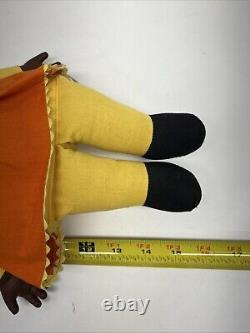 Vintage 1970 Talking Tamu 16 Doll African American Shindana Toys RARE! READ