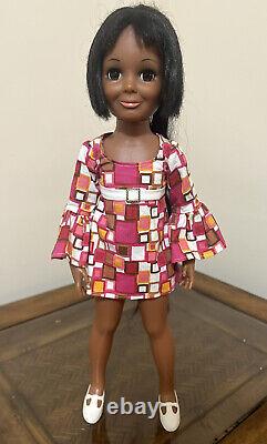 Vintage 1970's Ideal Crissy Rare AA African American Tressy Doll Please Read