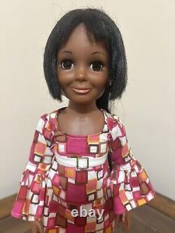 Vintage 1970's Ideal Crissy Rare AA African American Tressy Doll Please Read