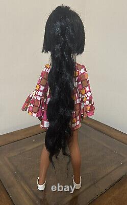 Vintage 1970's Ideal Crissy Rare AA African American Tressy Doll Please Read