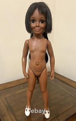 Vintage 1970's Ideal Crissy Rare AA African American Tressy Doll Please Read