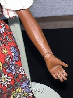 Vintage 1970s Marx African American Black Sindy Gayle Doll Complete