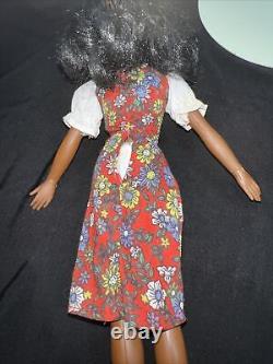 Vintage 1970s Marx African American Black Sindy Gayle Doll Complete