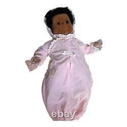 Vintage 1975 Ideal Black African American Doll VELVET SKIN BABY DREAMS 17