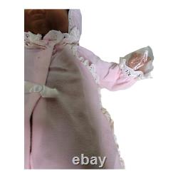 Vintage 1975 Ideal Black African American Doll VELVET SKIN BABY DREAMS 17
