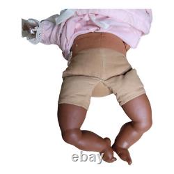 Vintage 1975 Ideal Black African American Doll VELVET SKIN BABY DREAMS 17