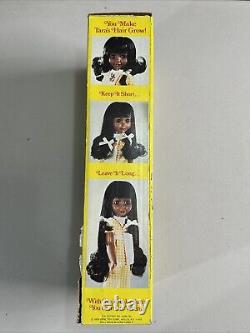 Vintage 1976 Ideal Tara African American Doll New in Damaged Box