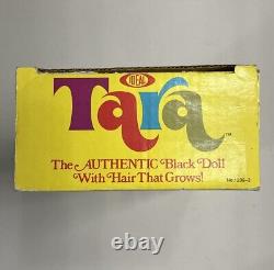 Vintage 1976 Ideal Tara African American Doll New in Damaged Box