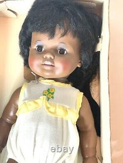 Vintage 1981 Ideal CRISSY African American 24 LifeSize Hair Grows Baby Doll