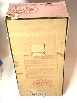 Vintage 1981 Ideal CRISSY African American 24 LifeSize Hair Grows Baby Doll