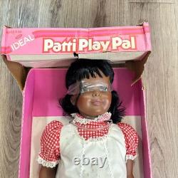 Vintage 1981 Ideal Patti Playpal Doll 35 African American Black Patty