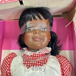 Vintage 1981 Ideal Patti Playpal Doll 35 African American Black Patty