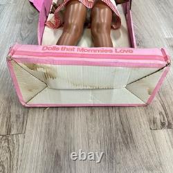 Vintage 1981 Ideal Patti Playpal Doll 35 African American Black Patty