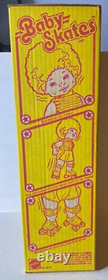 Vintage 1982 Mattel African American Black Baby Skates Doll NIOB NRFB #5913
