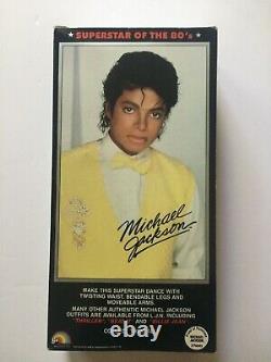 Vintage 1984 LJN Michael Jackson American Music Awards 12 Doll Beat It Thriller