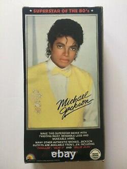 Vintage 1984 LJN Michael Jackson American Music Awards 12 Doll Beat It Thriller