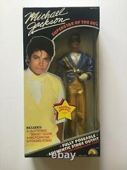 Vintage 1984 LJN Michael Jackson American Music Awards 12 Doll Beat It Thriller