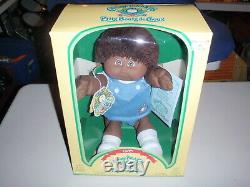 Vintage 1985 Cabbage Patch Kids Coleco African American Boy Black Doll Boxed