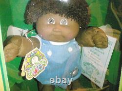 Vintage 1985 Cabbage Patch Kids Coleco African American Boy Black Doll Boxed