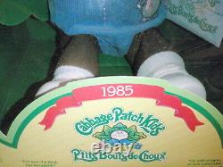 Vintage 1985 Cabbage Patch Kids Coleco African American Boy Black Doll Boxed