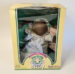 Vintage 1985 Cabbage Patch Kids Preemie Baby African American Black Doll In Box