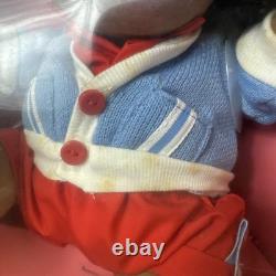 Vintage 1985 Mattel MY CHILD African American Black Girl Plush Doll NEW in Box