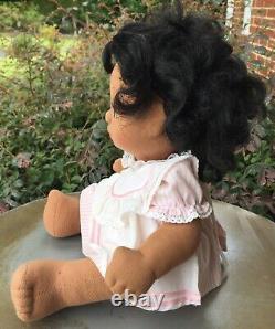 Vintage 1985 Mattel MY CHILD Doll African American
