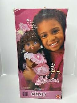 Vintage 1989 PJ Sparkles Doll African American AA BRAND NEW Mattel RARE HTF