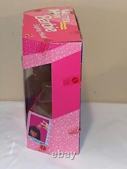 Vintage 1993 African American Barbie Styling Head Glitter Hair New In Box