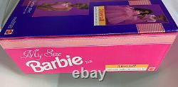 Vintage 1993 My Size Barbie Black African American 3 FEET Tall Doll NRFB NEW
