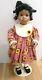 Vintage 1996 Donna Rubert, K. Amicon Flossie Black Porcelain Doll Custom 25