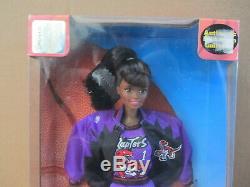 Vintage 1998 NBA Toronto Raptors Barbie Doll African American Black Rare Canada