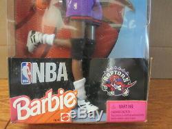 Vintage 1998 NBA Toronto Raptors Barbie Doll African American Black Rare Canada