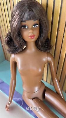 Vintage 1st Repro BLACK AA FRANCIE Barbie Cousin T N'T Bendable? So Adorable
