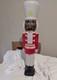 Vintage 30 African American Black Nutcracker Soldier Blow Mold NEEDS CORD