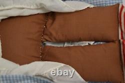 Vintage 3 Ft Raggedy Ann Handmade Cloth Black African American Dolls Ethnic