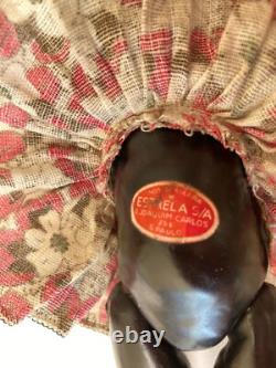 Vintage 8 Composition African American Black Estrela S/A San Paulo Brazil Doll