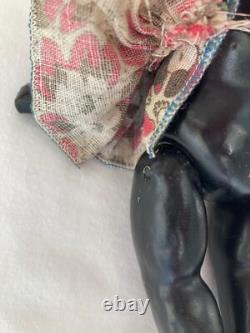 Vintage 8 Composition African American Black Estrela S/A San Paulo Brazil Doll