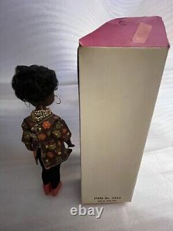 Vintage 8 Soul Sister Black Doll with Jewelry, Susie Sad Eyes Fun World 1960s