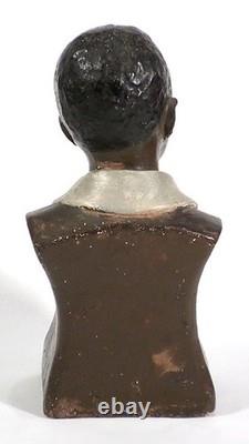 Vintage African-American BLACK MAN Plaster SCULPTURE STATUE Harlem Renaissance