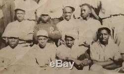 Vintage African American Baseball Team Negro League Black History Uniform Photo