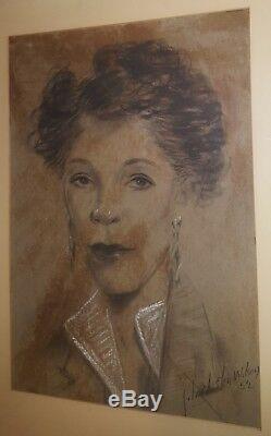 Vintage African American Black Artist Charleston Wilson Manhattan Ny Fine Art IL