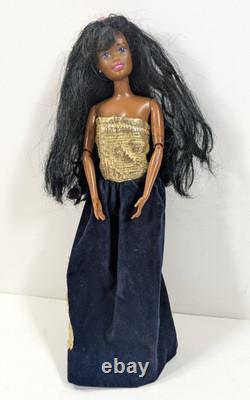 Vintage African American Black Beauty Secrets Christie Doll Superstar Barbie