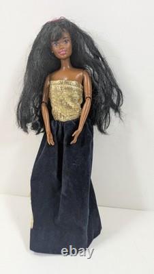 Vintage African American Black Beauty Secrets Christie Doll Superstar Barbie
