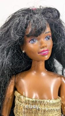 Vintage African American Black Beauty Secrets Christie Doll Superstar Barbie