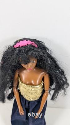 Vintage African American Black Beauty Secrets Christie Doll Superstar Barbie